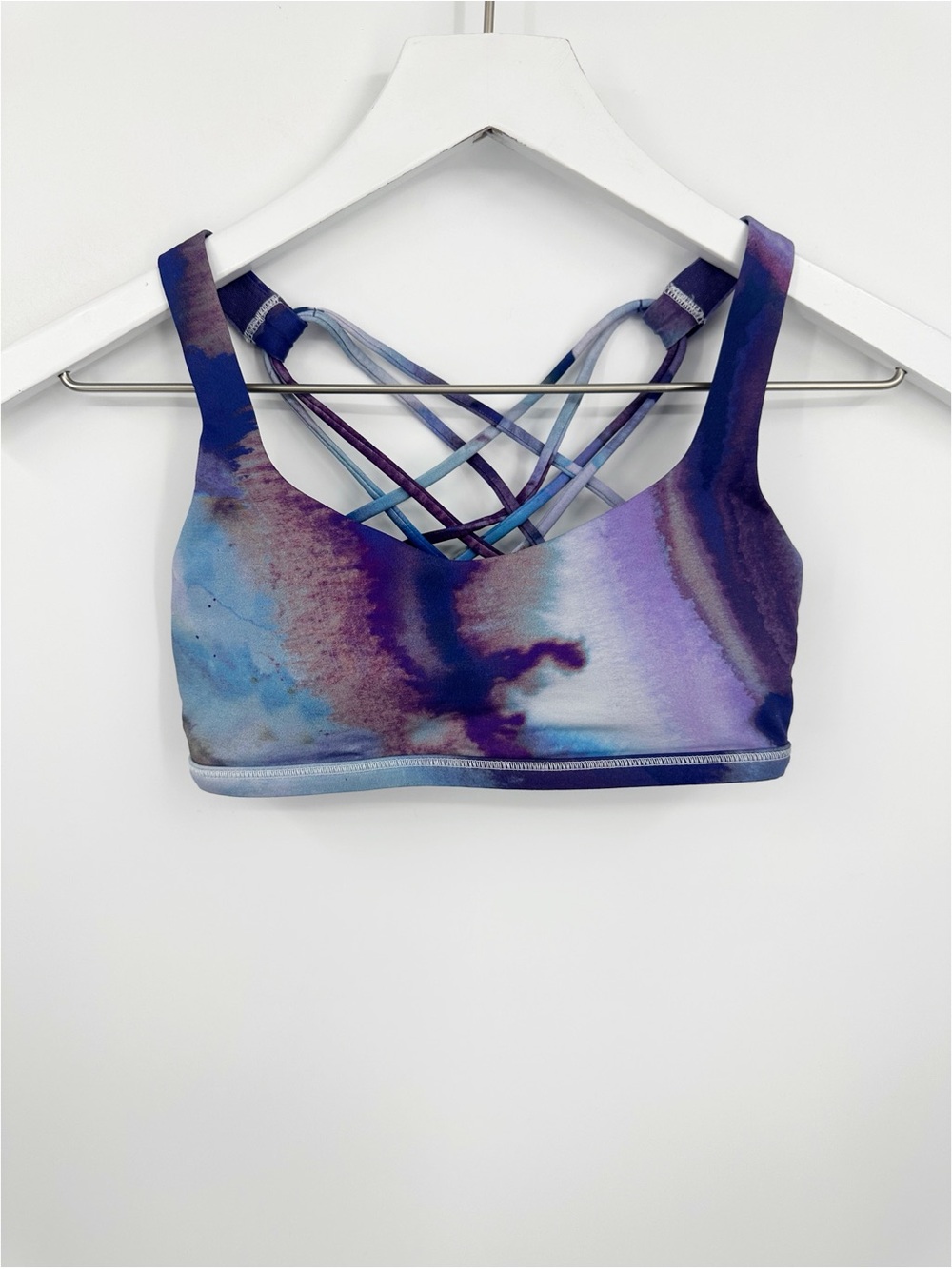 Lululemon Tie Dye Energy Bra Size 2 Padded Fairy